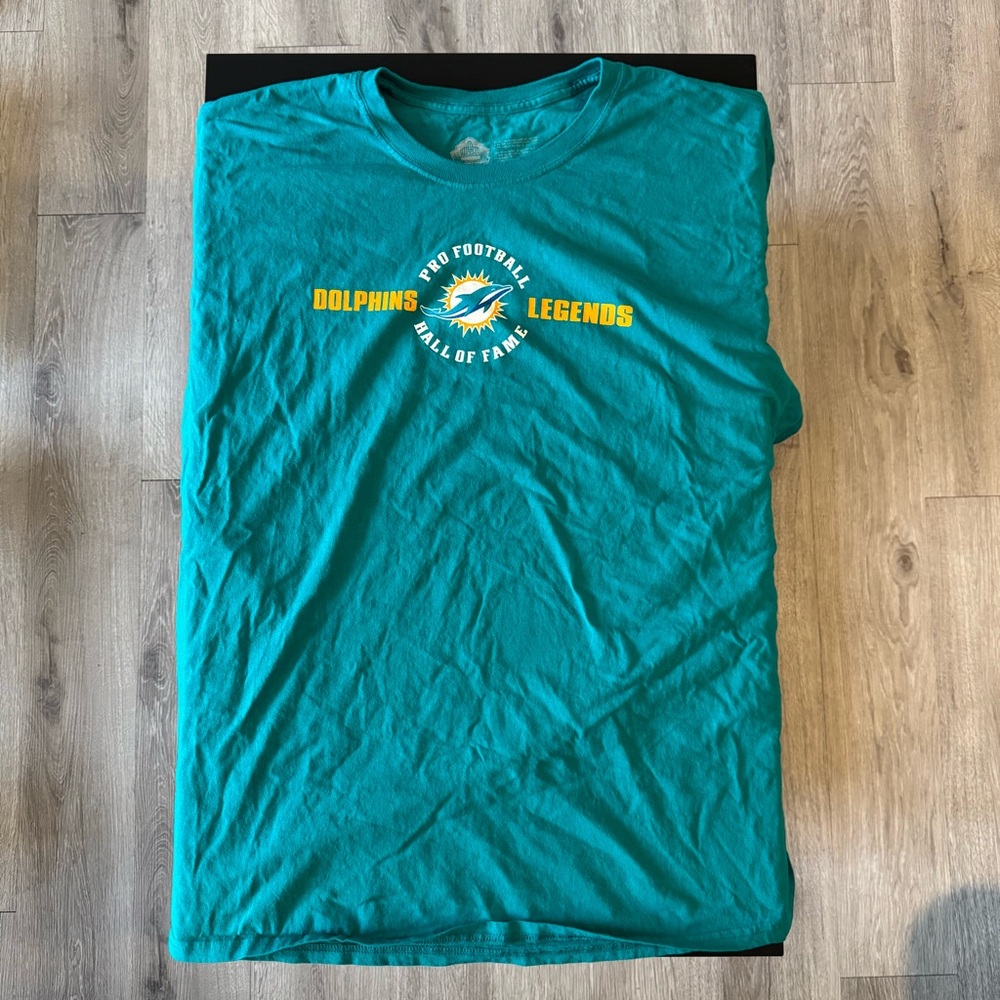 Men’s NFL Pro Football Hall Of Fame Canton Miami Dolphins Legends T-Shirt XXXL